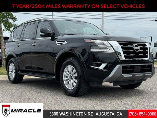 Black 2024 Nissan Armada SV