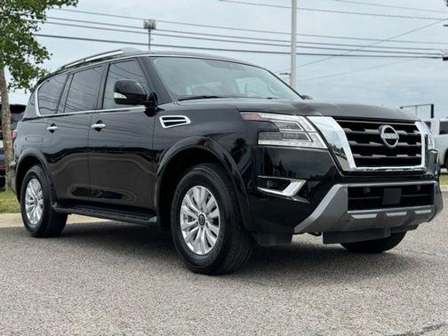 Black 2024 Nissan Armada SV