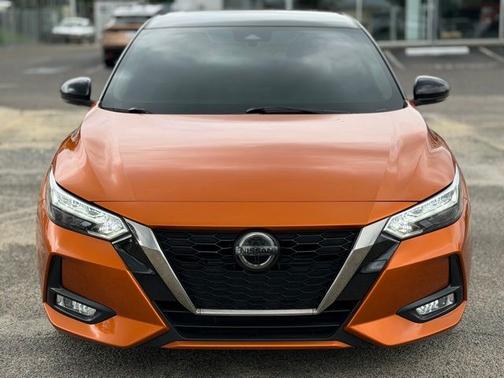 Orange 2020 Nissan Sentra SR