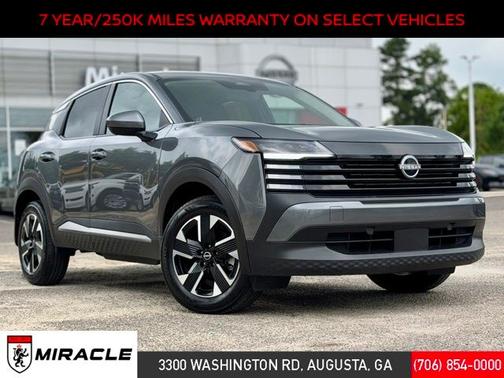 Gun Metallic 2025 Nissan Kicks SV