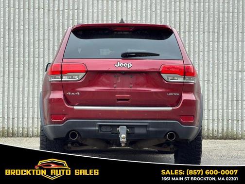 Deep Cherry Red Crystal Pearlcoat 2015 Jeep Grand Cherokee Limited