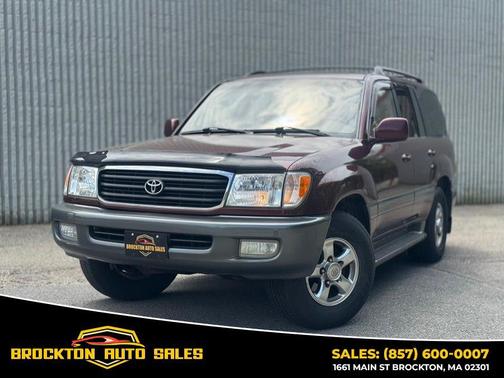 Red 2002 Toyota Land Cruiser Base