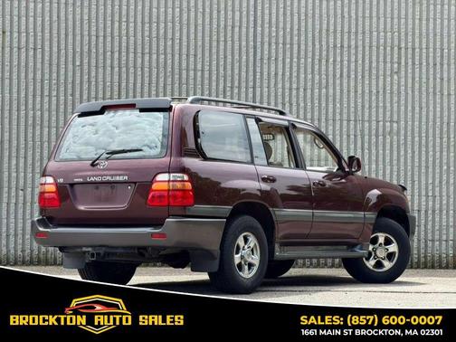Red 2002 Toyota Land Cruiser Base