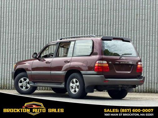 Red 2002 Toyota Land Cruiser Base