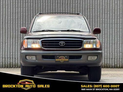 Red 2002 Toyota Land Cruiser Base