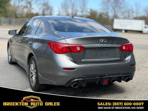 Graphite Shadow 2015 INFINITI Q50 Sport