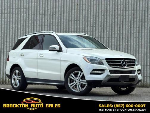 White 2013 Mercedes-Benz M-Class 4MATIC