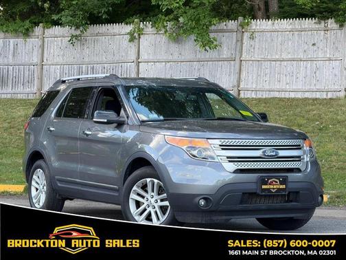 Gray 2014 Ford Explorer XLT