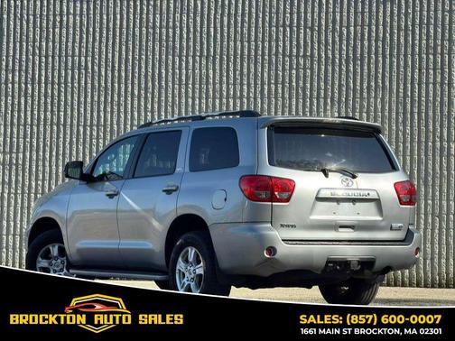 Silver 2008 Toyota Sequoia SR5