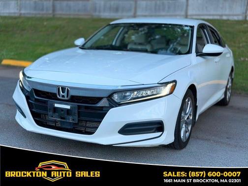 Platinum White Pearl 2018 Honda Accord LX