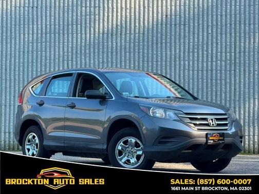 Gray 2014 Honda CR-V LX