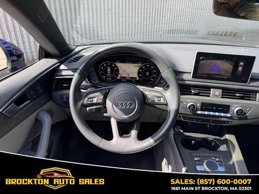 Blue 2019 Audi A5 45 Premium
