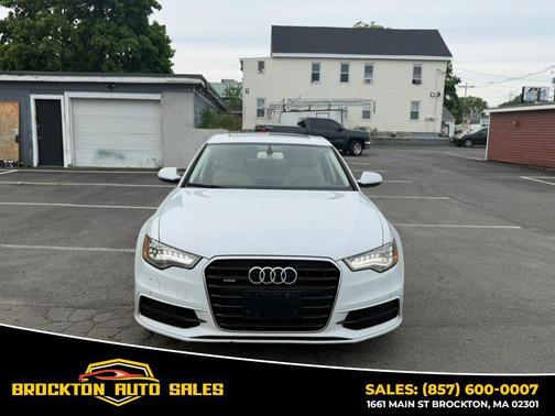 White 2015 Audi A6 3.0 TDI Premium Plus