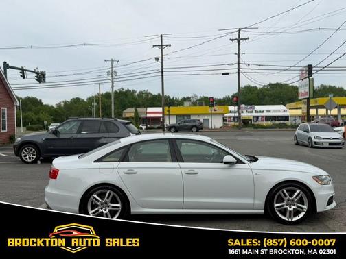 White 2015 Audi A6 3.0 TDI Premium Plus