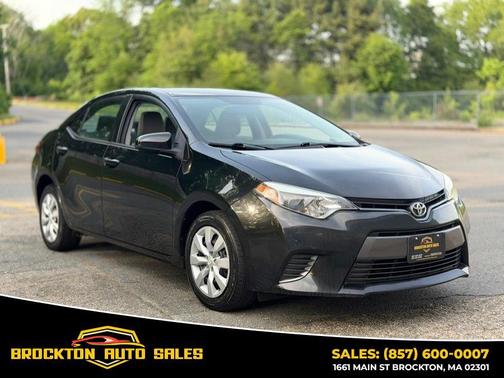 Black Sand Pearl 2016 Toyota Corolla LE Plus