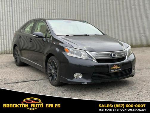 Black 2010 Lexus HS 250h Premium