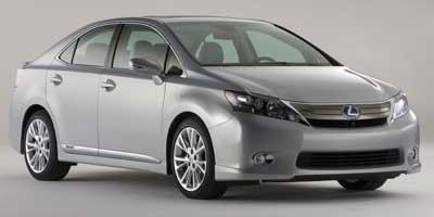 Black 2010 Lexus HS 250h Premium