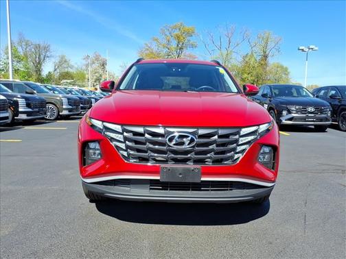 Red 2023 Hyundai TUCSON SEL