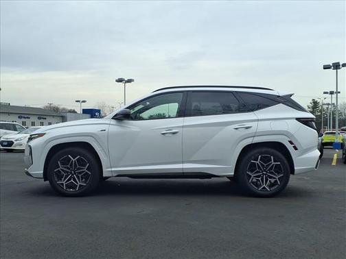White 2023 Hyundai TUCSON N Line