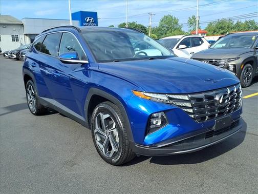 Blue 2023 Hyundai TUCSON Limited