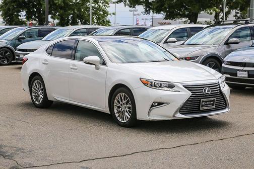 White Pearl 2018 Lexus ES 350 Base