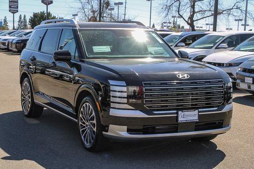 Abyss Black Pearl 2026 Hyundai Palisade Hybrid Calligraphy