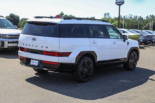 White 2026 Hyundai SANTA FE HEV Calligraphy