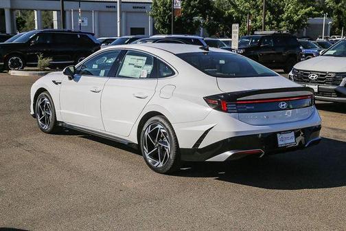 White 2026 Hyundai SONATA SEL Sport