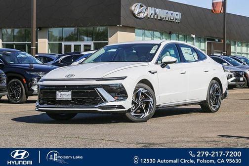 White 2026 Hyundai SONATA SEL Sport