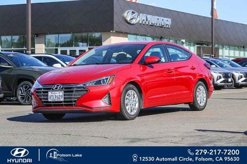 Calypso Red 2020 Hyundai ELANTRA SE