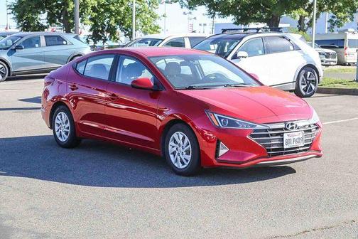 Calypso Red 2020 Hyundai ELANTRA SE