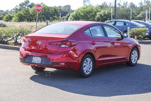 Calypso Red 2020 Hyundai ELANTRA SE