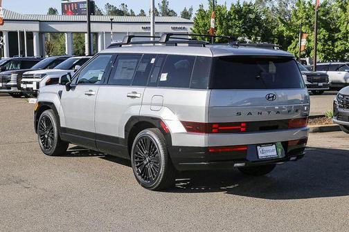Shimmering Silver 2026 Hyundai SANTA FE HEV Calligraphy