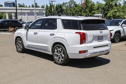 Hyper White 2021 Hyundai PALISADE Calligraphy