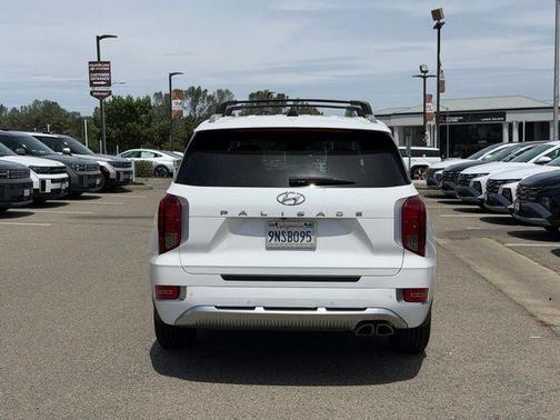 Hyper White 2021 Hyundai PALISADE Calligraphy