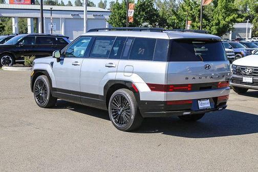 Shimmering Silver 2026 Hyundai SANTA FE HEV Calligraphy