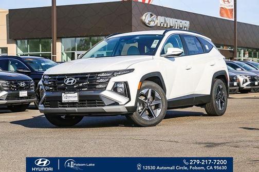 White Pearl 2026 Hyundai TUCSON SEL Premium