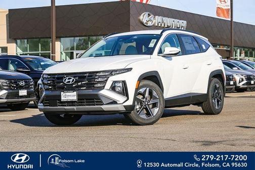 White Pearl 2026 Hyundai TUCSON SEL Premium