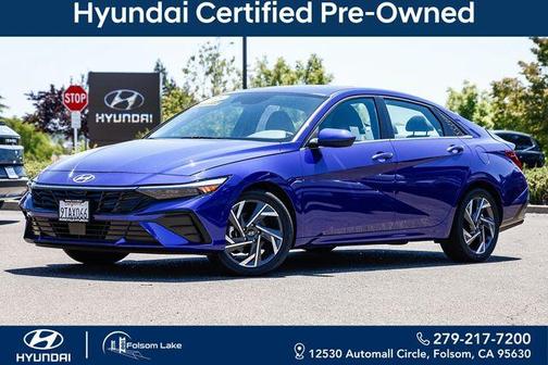 Intense Blue 2025 Hyundai ELANTRA SEL Convenience