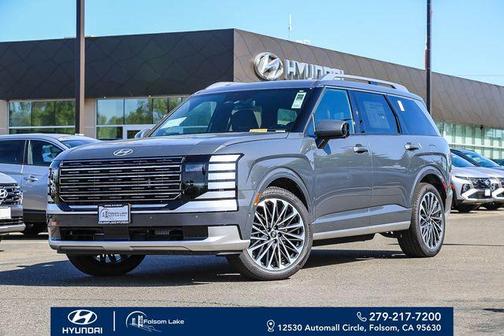 Gray Pearl 2026 Hyundai Palisade Hybrid Calligraphy