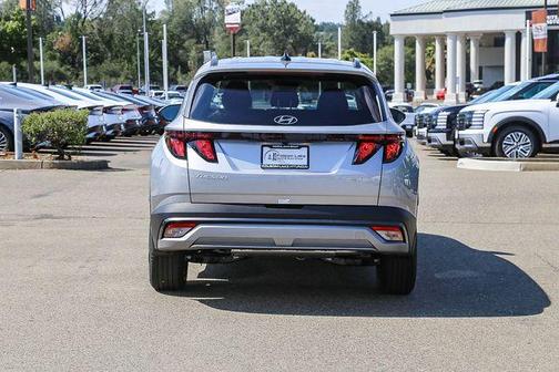 Shimmering Silver 2026 Hyundai TUCSON Hybrid SEL