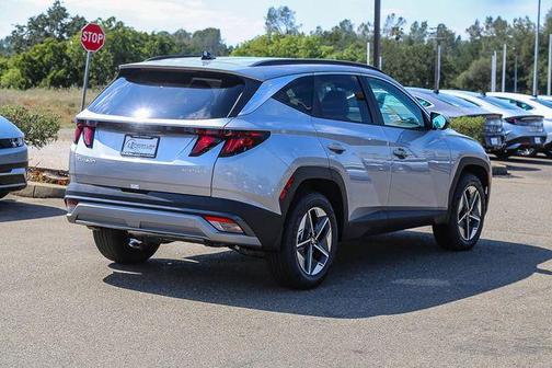 Shimmering Silver 2026 Hyundai TUCSON Hybrid SEL