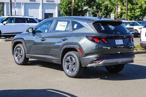Amazon Gray 2026 Hyundai TUCSON Hybrid Blue SE