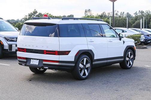 White 2026 Hyundai SANTA FE HEV Limited