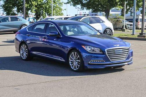 Ibiza Blue 2017 Genesis G80 5.0 Ultimate