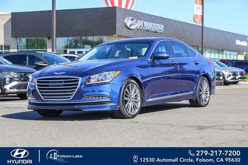 Ibiza Blue 2017 Genesis G80 5.0 Ultimate