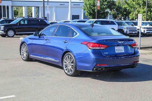 Ibiza Blue 2017 Genesis G80 5.0 Ultimate