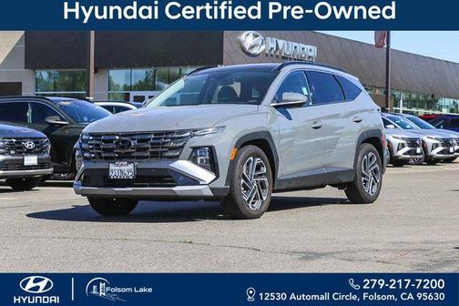 Hampton Gray 2025 Hyundai TUCSON Limited