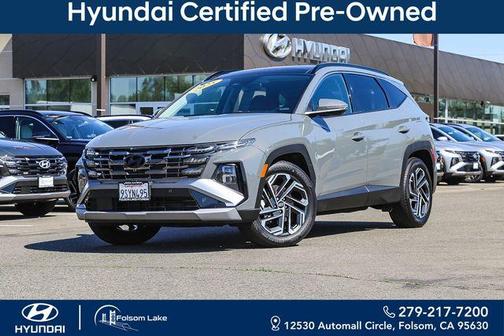 Hampton Gray 2025 Hyundai TUCSON Limited
