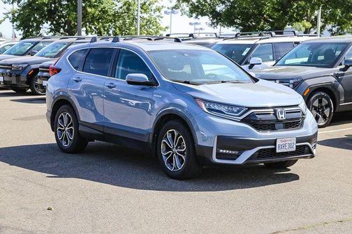 Sonic Gray Pearl 2021 Honda CR-V Hybrid EX